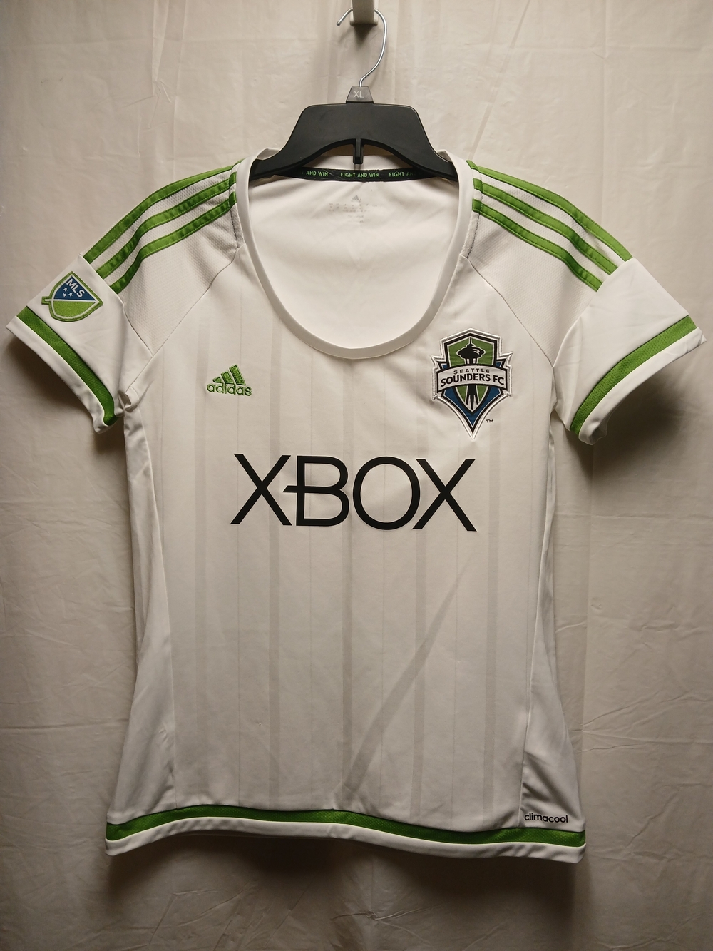 Adidas XBOX Seattle Sounders FC Women's Away Jersey - White & Green